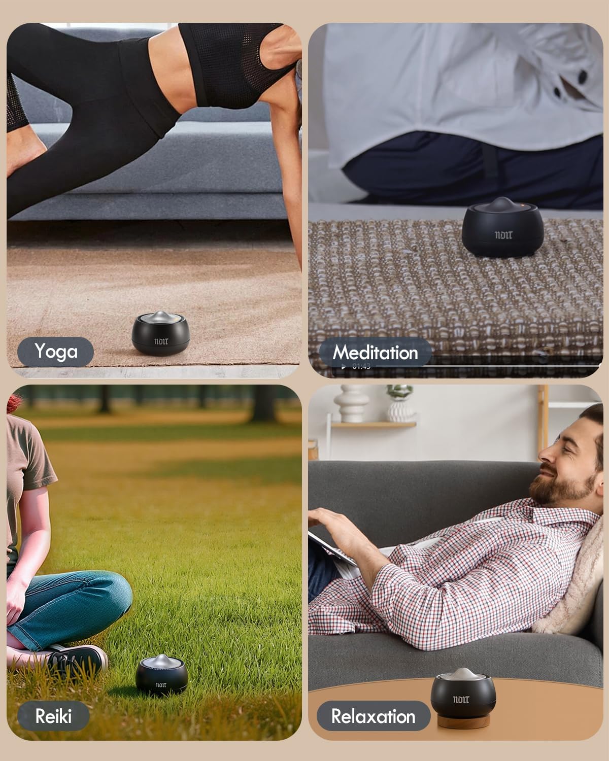 Portable Electronic Tibetan Singing Bowl